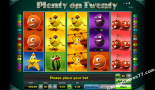 automaty zdarma Plenty on twenty Greentube